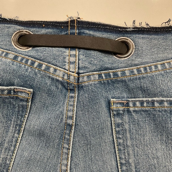 RAG & BONE WOMENS SUPER HIGH RUTH STRAIGHT LEG JEANS-RARE - Picture 12 of 16